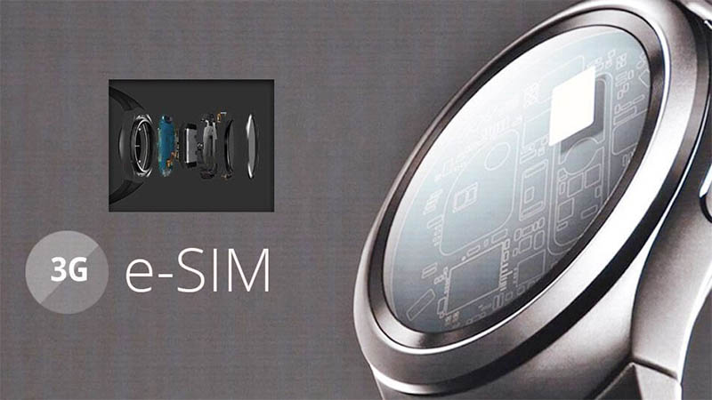 Tác dụng của eSIM trên smartwatch