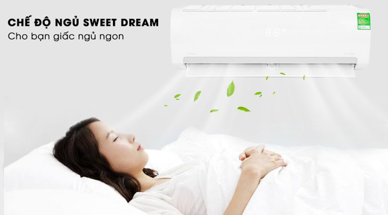 Tính năng Sweet Dreams của máy lạnh Midea