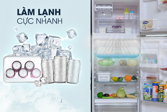 Chế độ làm đá cực nhanh Quick Freezing