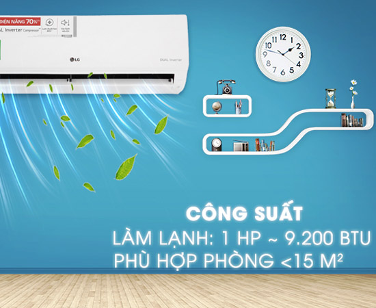 Máy lạnh LG Inverter 1 HP V10ENH