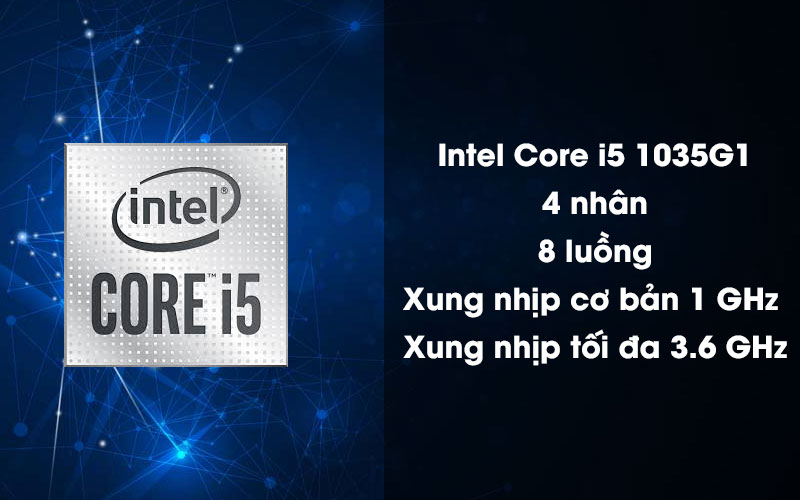 CPU 4 nhân, 8 luồng