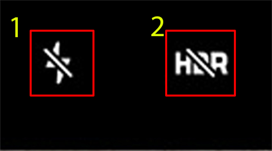 Đèn flash và HDR