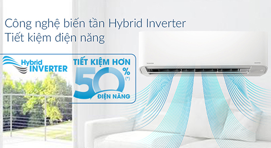 Công nghệ Hybird Inverter trên máy lạnh Toshiba là gì? Có lợi ích gì?