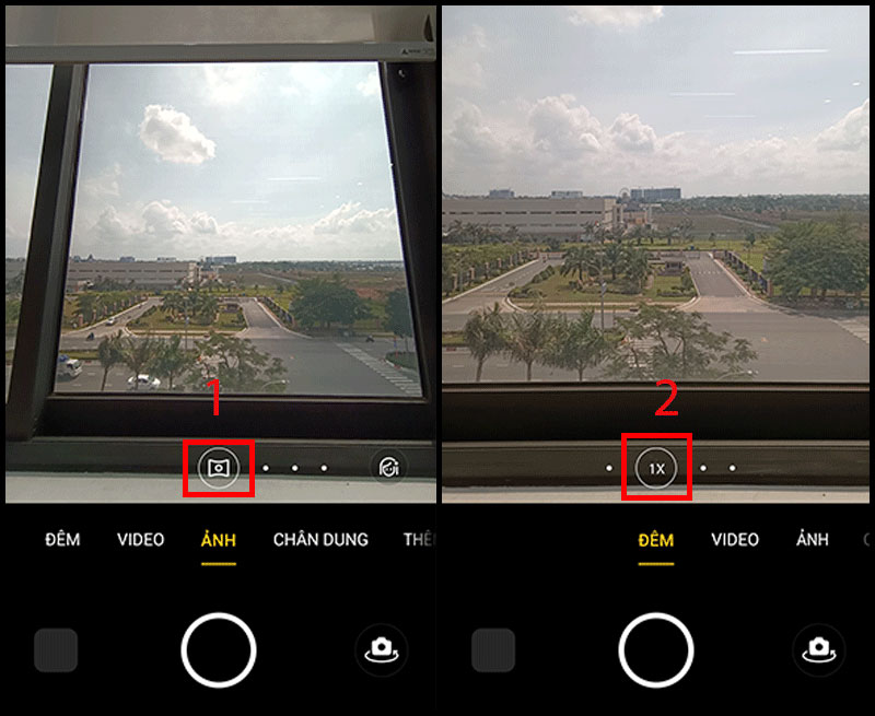 Chế độ Zoom