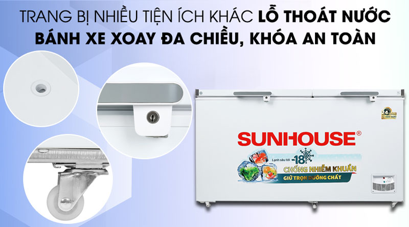 Nhiều tiện ích nổi bật 