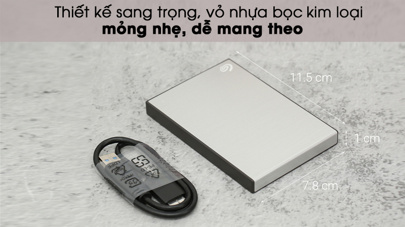 Thiết kế sang trọng, dễ dàng mang theo