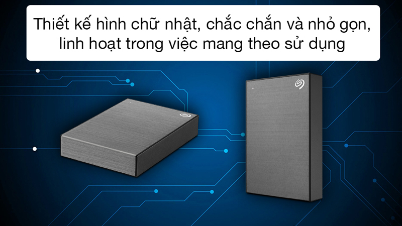 An tâm lưu trữ dữ liệu với ổ cứng di động dung lượng 2 TB