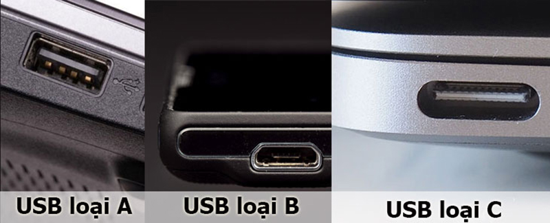 Các loại cổng USB