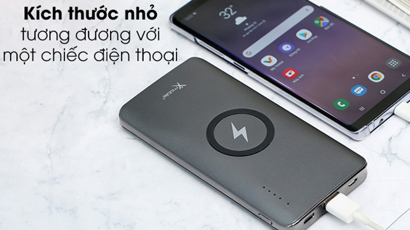 Sạc dự phòng Xmobile được sản xuất tại Trung Quốc