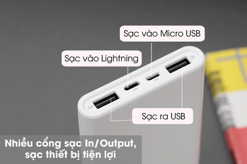 Tính năng nổi bật của sạc dự phòng eValu