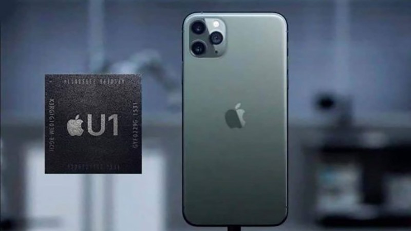 Chip U1 được trang bị trên thiết bị của Apple