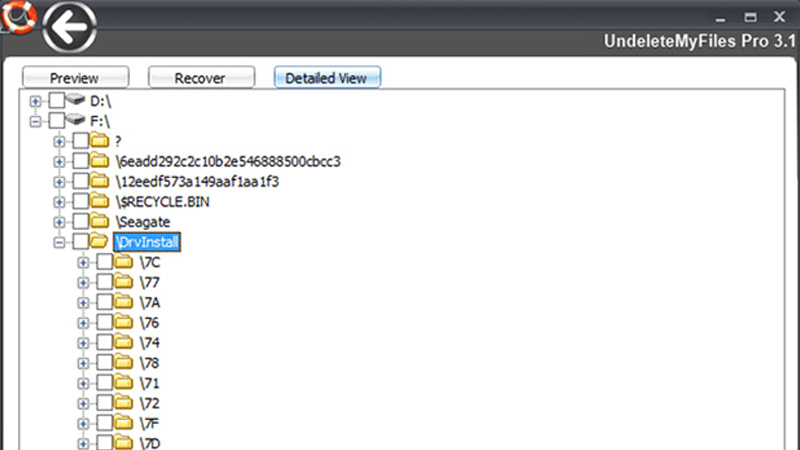 Phần mềm UndeleteMyFiles Pro