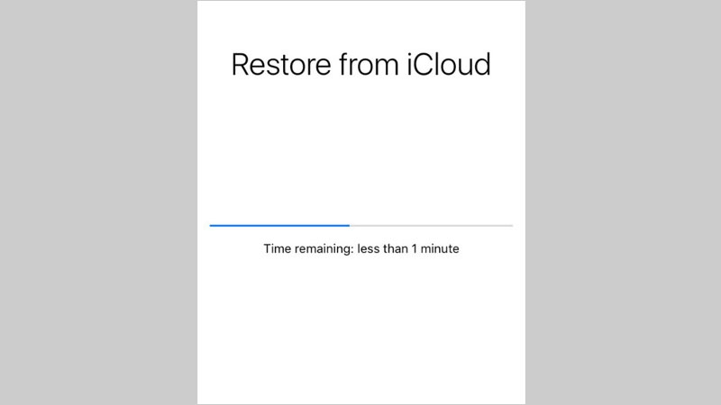 Khôi phục dữ liệu, tin nhắn từ iCloud