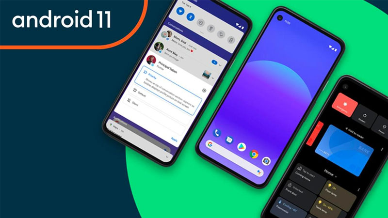 Bản cập nhật chính thức mới nhất của Android là Android 11 (tính đến tháng 08/2021)