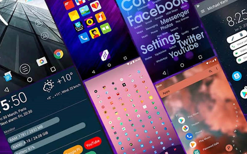 Hệ điều hành Android có khả năng tùy biến cao 