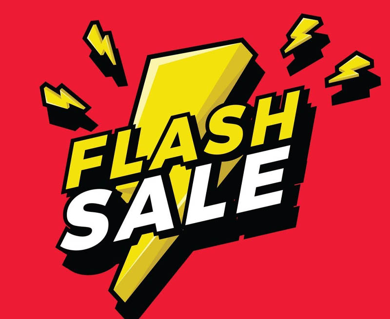 Flash sale