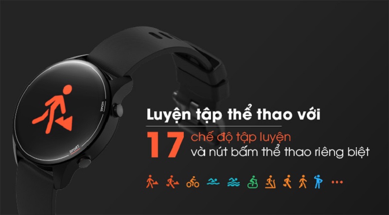 Xiaomi Mi Watch cung cấp 17 chế độ luyện tập thể thao chuyên nghiệp