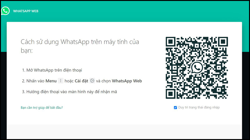 Hướng dẫn cơ bản giúp bạn liên kết WhatsApp trên điện thoại với máy tính