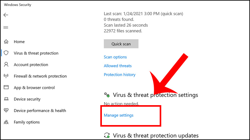 Cách sửa lỗi Windows Defender chiếm nhiều CPU