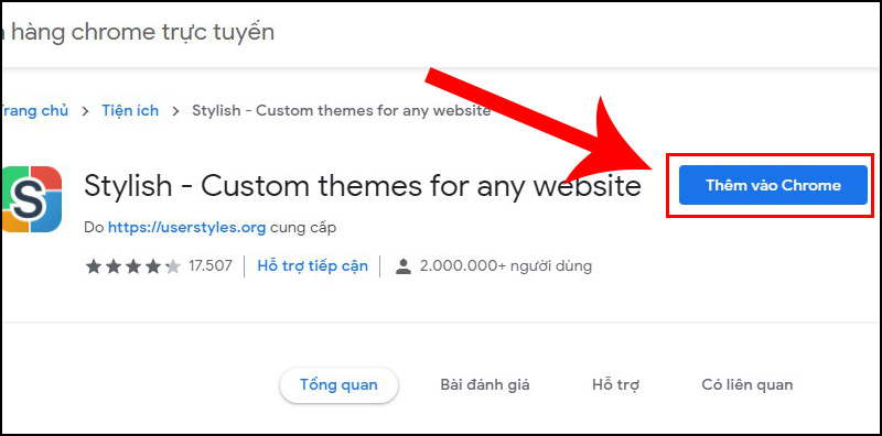 Nhấn vào Thêm vào Chrome.