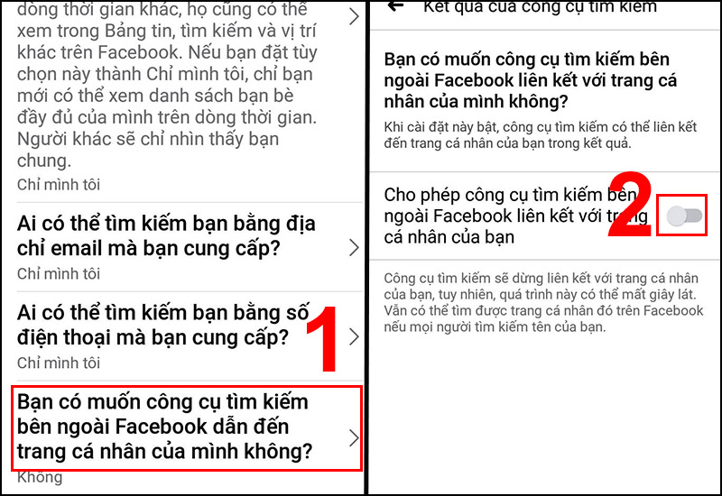 Bạn chọn vào mục 