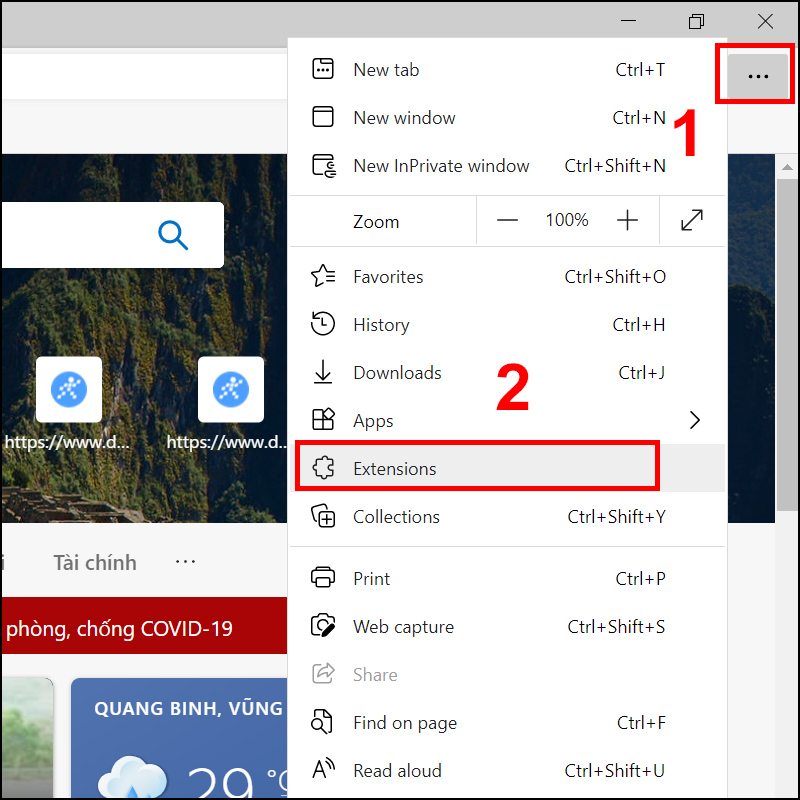 Cách cài đặt và sử dụng trên trình duyệt Microsoft Edge