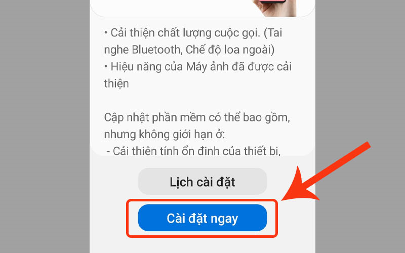  Chọn Cài đặt ngay