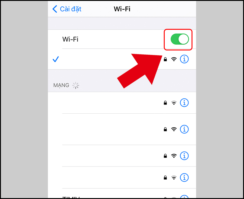 tắt wifi