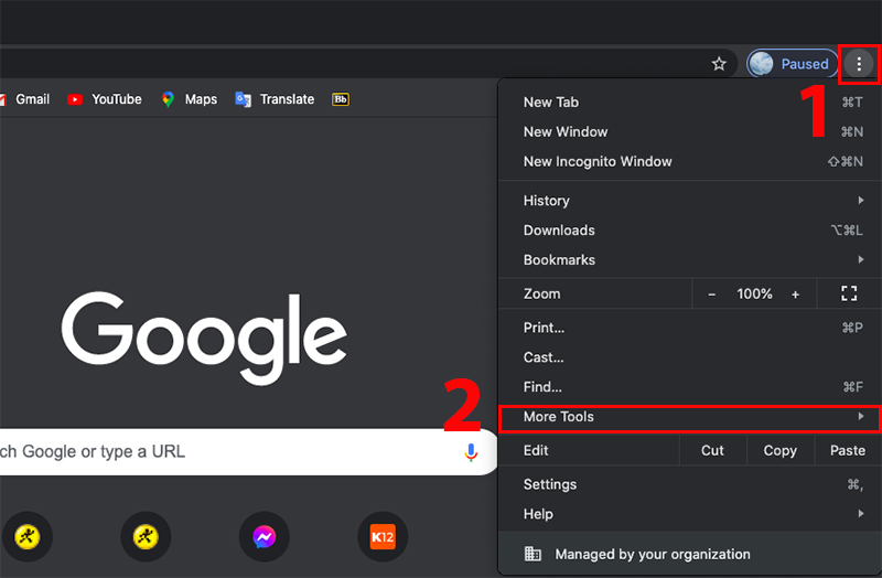 hình ảnh cài đặt chrome