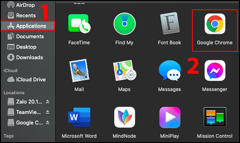 hình ảnh cài đặt Chrome