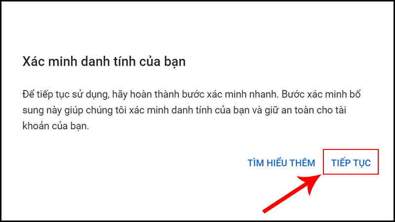 Xác nhận danh tính