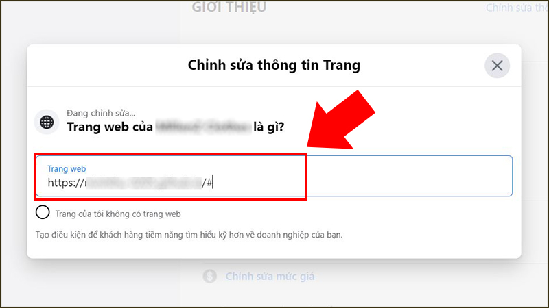 Facebook sẽ tự động lưu liên kết của bạn ngay khi bạn chèn liên kết