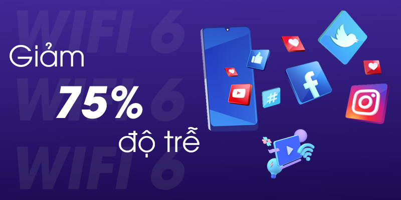 Giảm tới 75% độ trễ