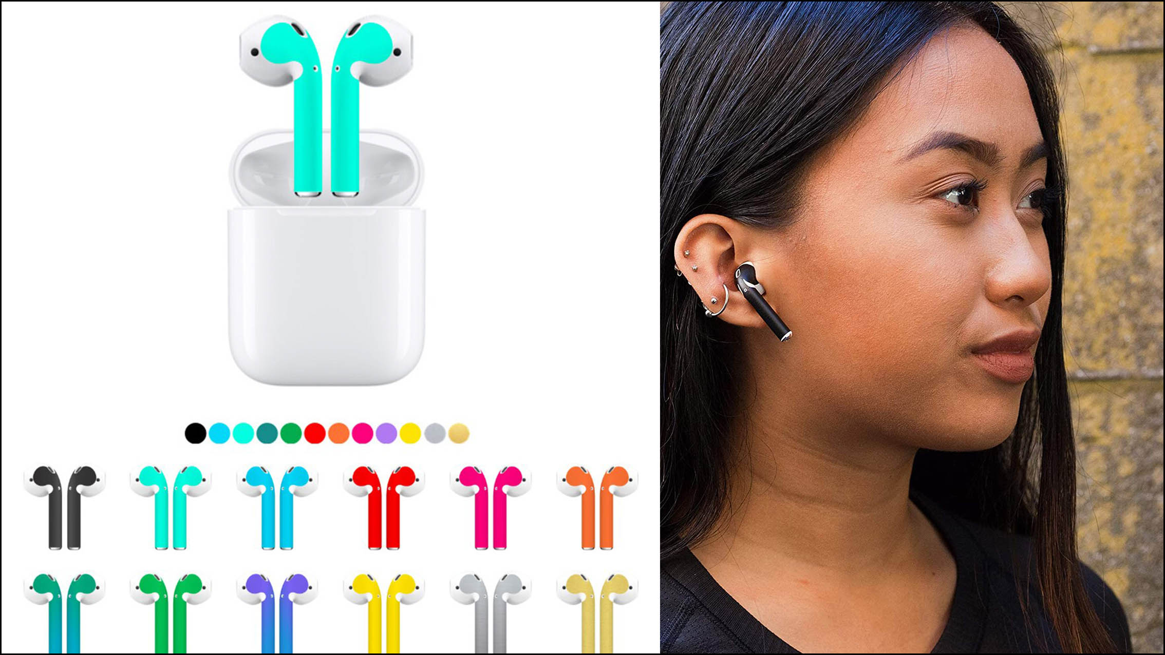 Vừa làm đẹp, vừa bảo vệ hai củ tai AirPods khỏi trầy xước