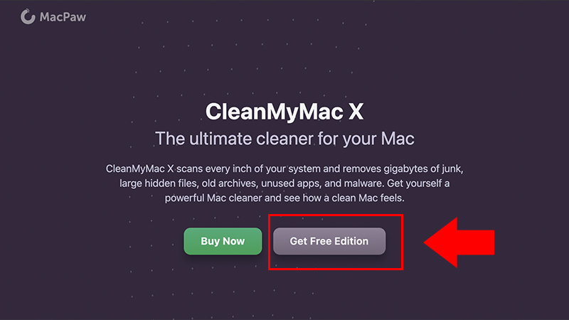 Tải phần mềm CleanMyMac