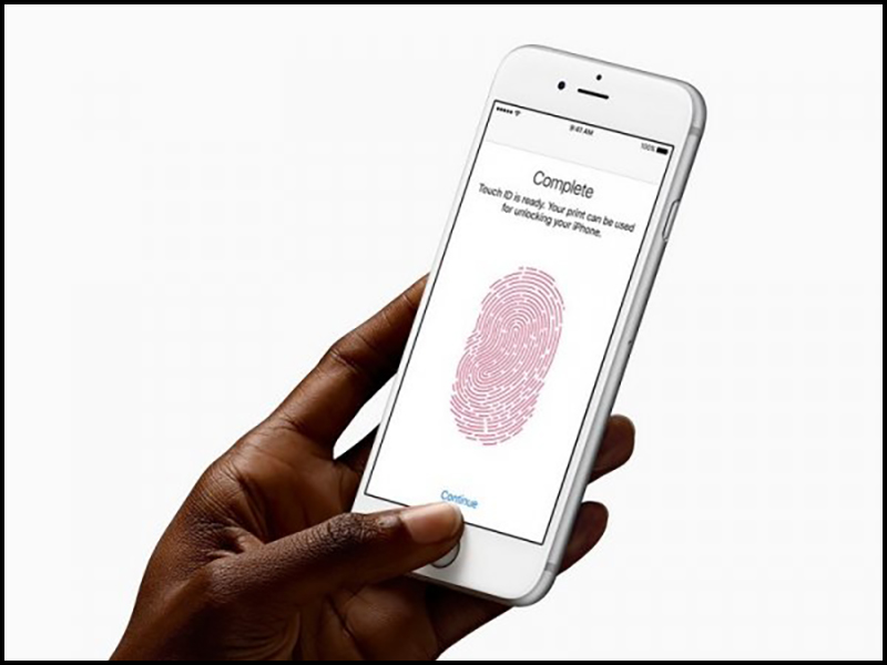 Rất dễ để nhận biết Touch ID có vấn đề