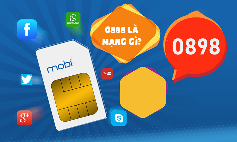 Đầu số 0898 là đầu số mới thuộc sim 10 số của nhà mạng MobiFone