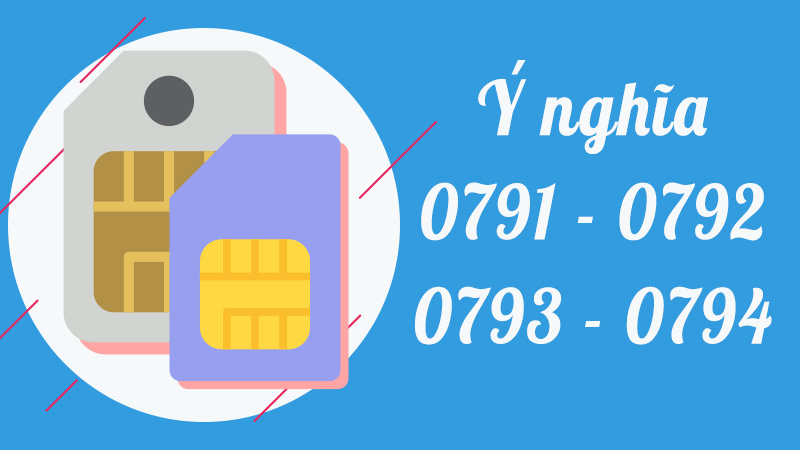 Ý nghĩa đầu số 0791, 0792, 0793, 0794