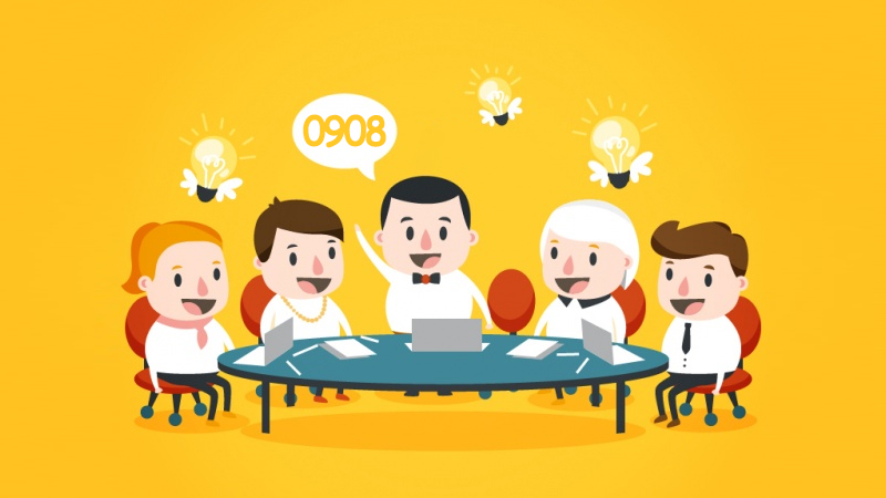 0908 với ý nghĩa là sự khởi đầu thuận lợi và tạo điều kiện cho gia chủ phát triển