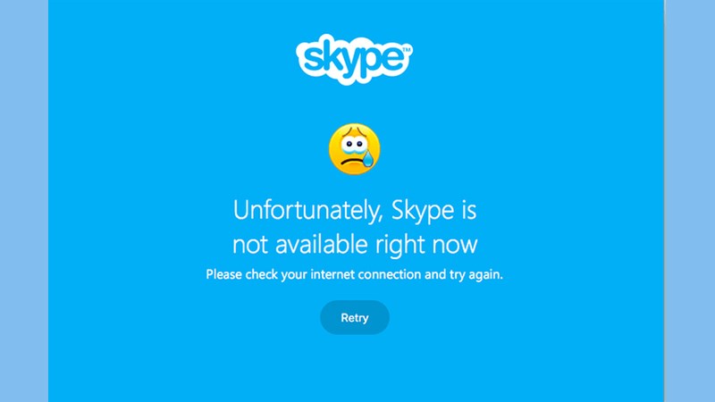 Lỗi Skype không đăng nhập được trên máy tính