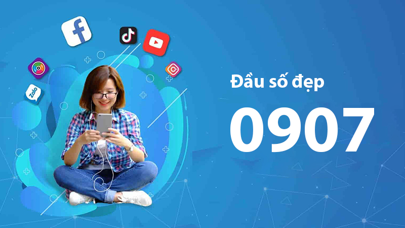 0907 mang ý nghĩa cực may mắn là “ thuận buồn xuôi gió” 