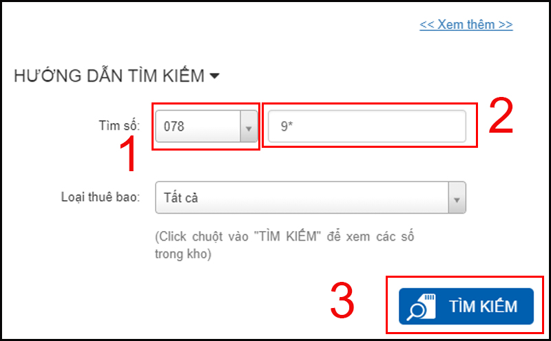 Tìm kiếm SIM đầu số 0789