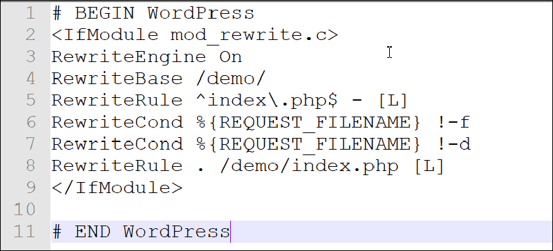 Hướng dẫn chỉnh sửa file .htaccess