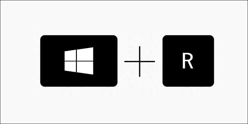 Nhấn tổ hợp phím Windows + R mở cửa sổ Run.