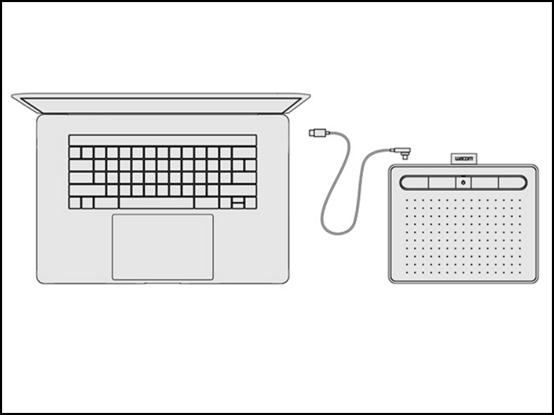 Bạn có thể lựa chọn kết nối bằng dây cáp hoặc bluetooth