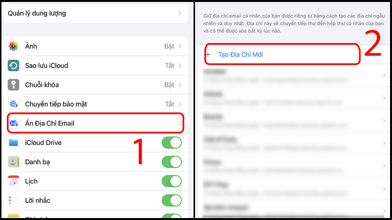Tạo địa chỉ email mới
