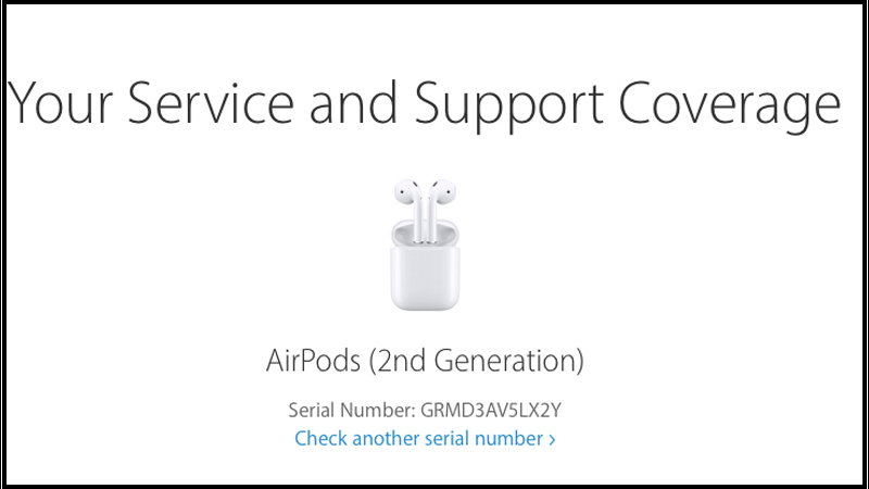 Bạn nên kiểm tra thời hạn bảo hành của AirPods trước khi mua