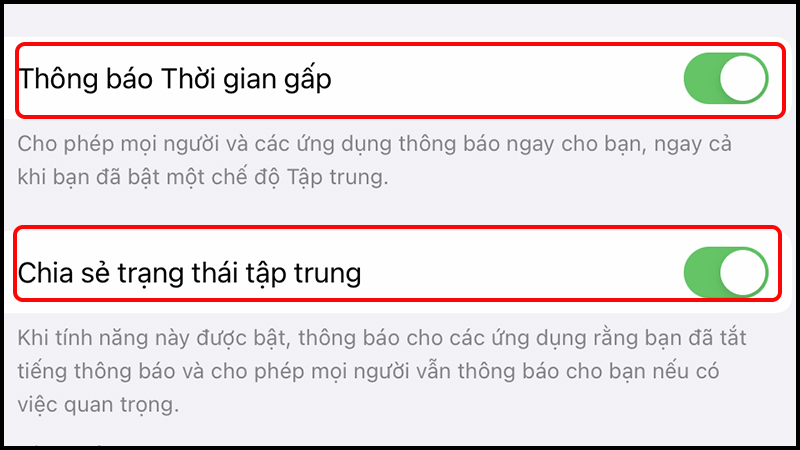 Các tùy chỉnh khác bạn có thể thực hiện