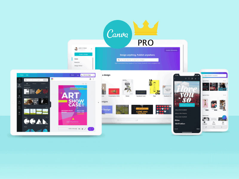 Thoả sức sáng tạo với Canva Pro