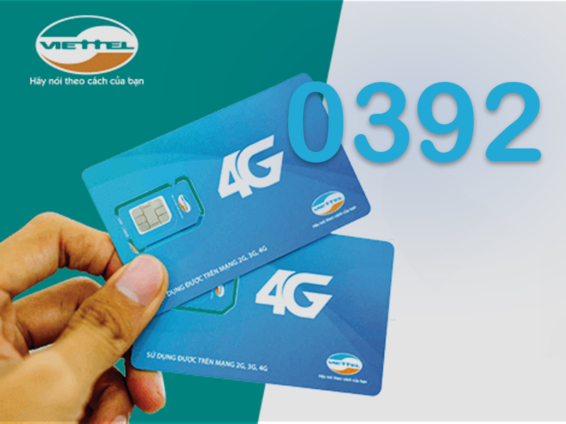 0392 là đầu số thuộc nhà mạng Viettel